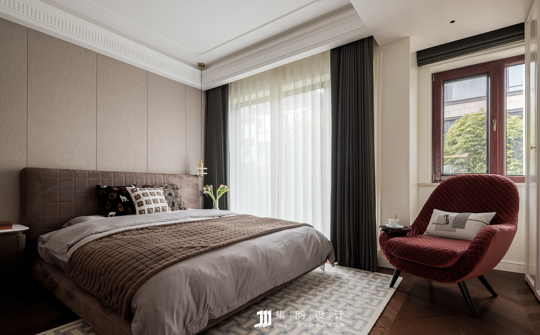 西安曲江紫汀苑私宅设计丨中国西安丨集韵设计-42