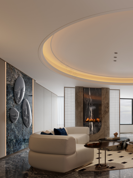 地产|云端私邸,艺术大宅-24