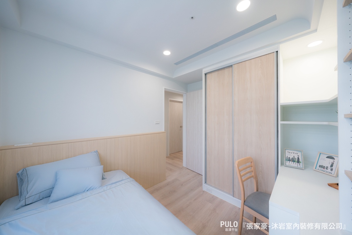台北27坪北欧风3房中古屋翻新丨中国台北丨沐岩室内装修有限公司-45