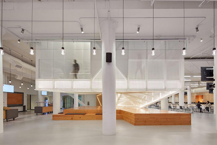 旧金山 Pinterest 新总部，现代木质金属办公空间-3