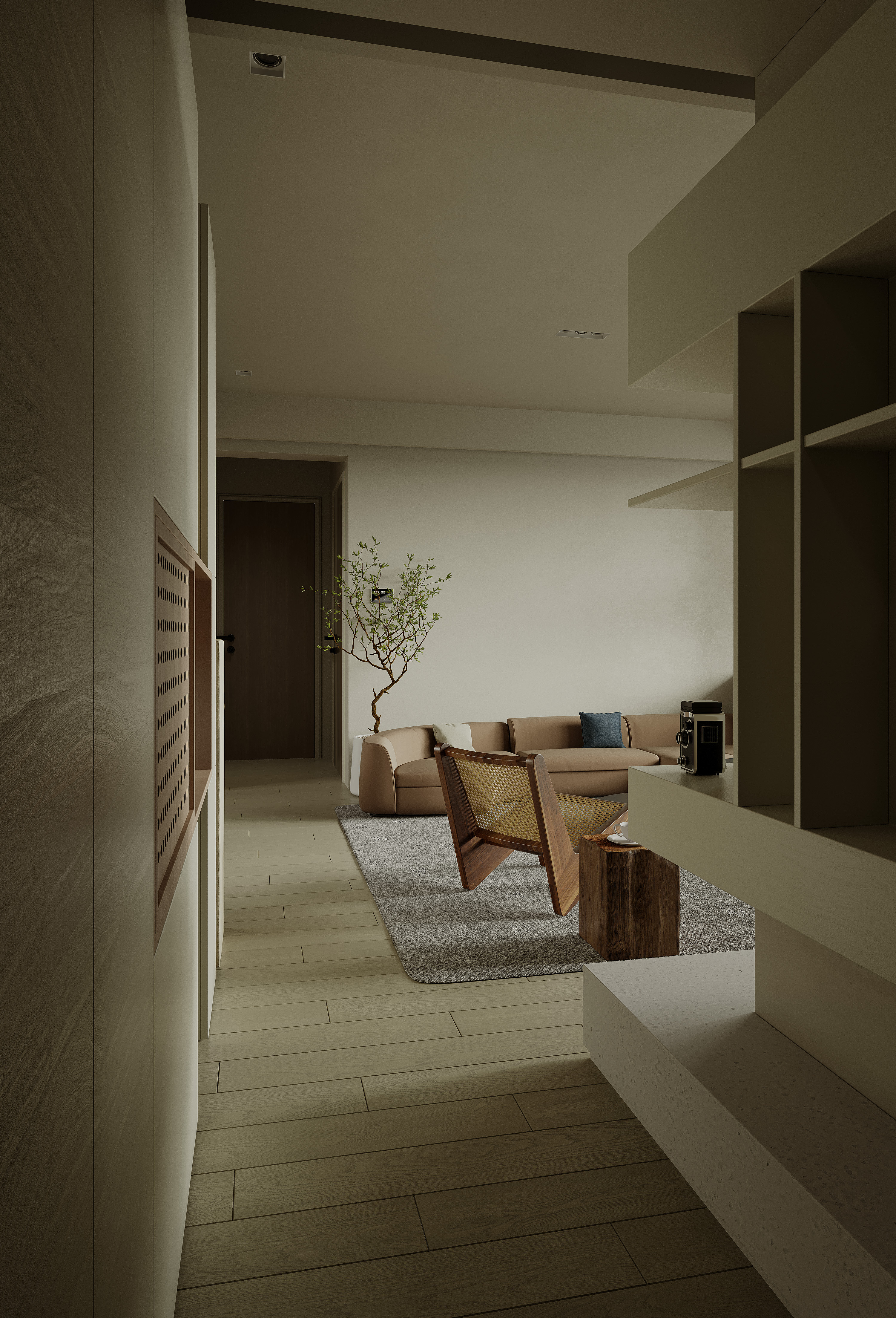 平层客餐厅丨COMO STUDIO 卡莫设计机构-12