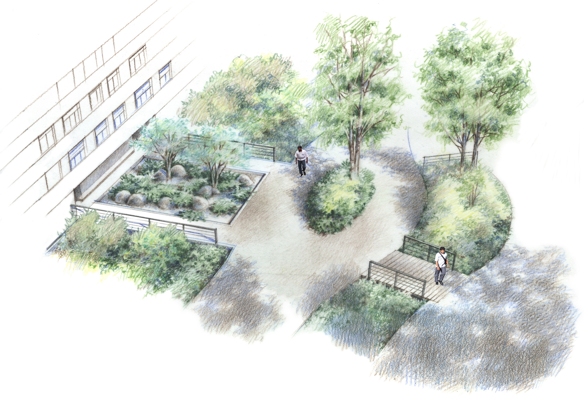 Quartier de la Madeleine - la résidentialisation - La Compagnie du Paysage-27