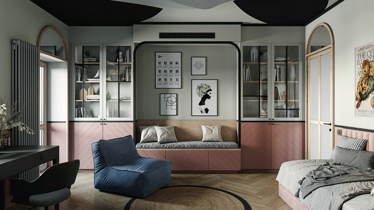 莫斯科 156㎡公寓设计丨俄罗斯莫斯科-18