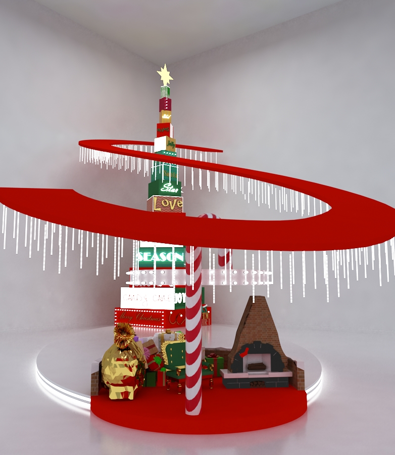 City Centre Beirut Christmas Decoration- Fiesta Group-2