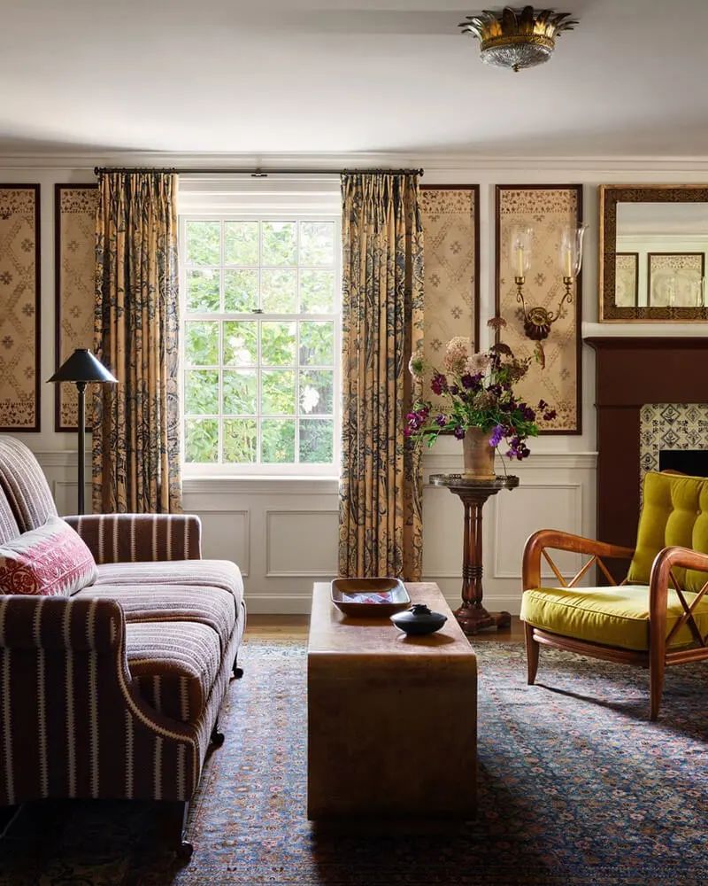 中古风殖民地住宅丨Nina Farmer-9