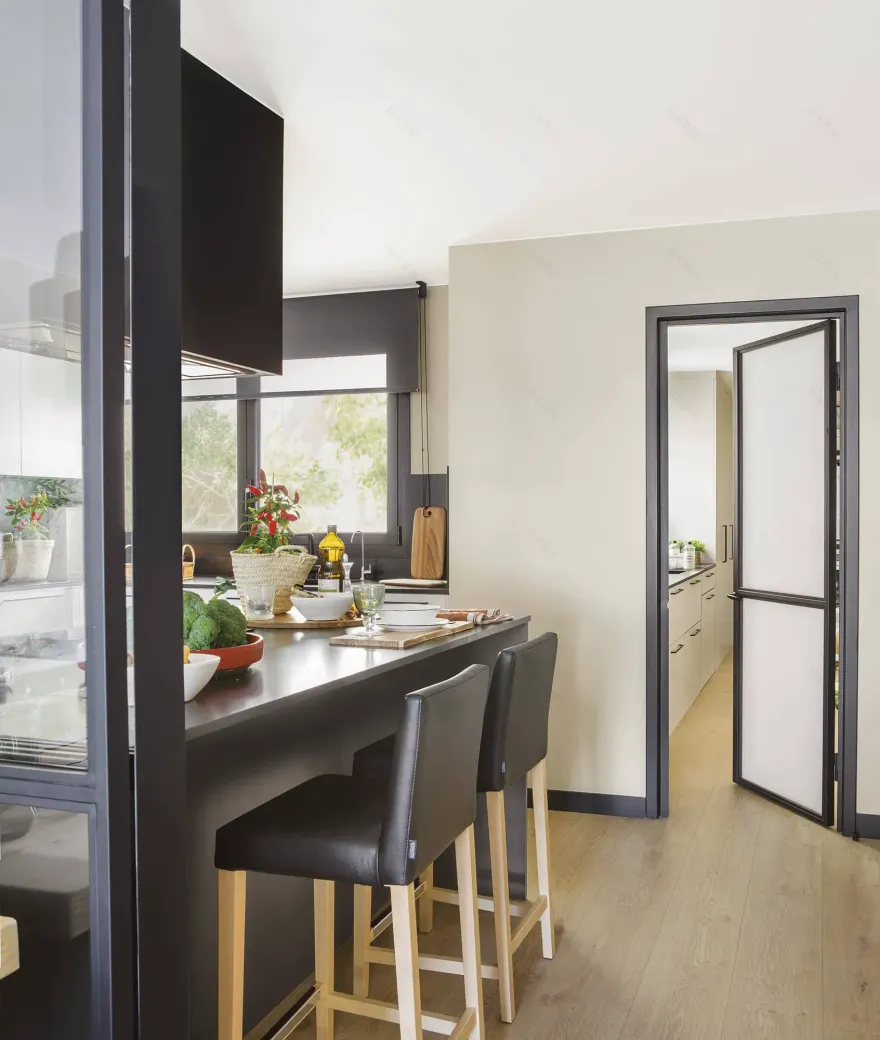 巴塞罗那现代优雅公寓设计-9