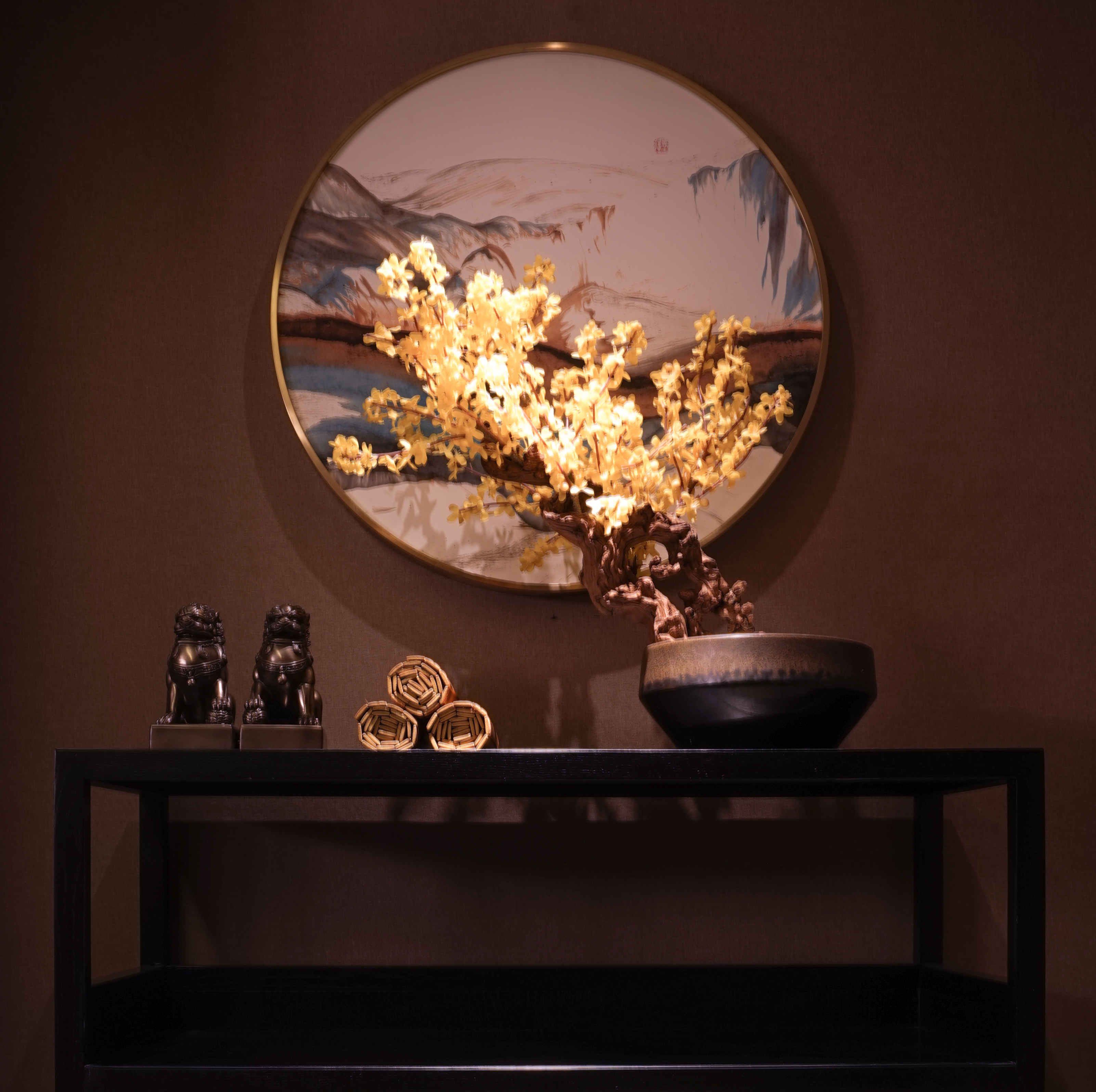 拉萨LHASA_九门川菜府邸餐厅设计-23