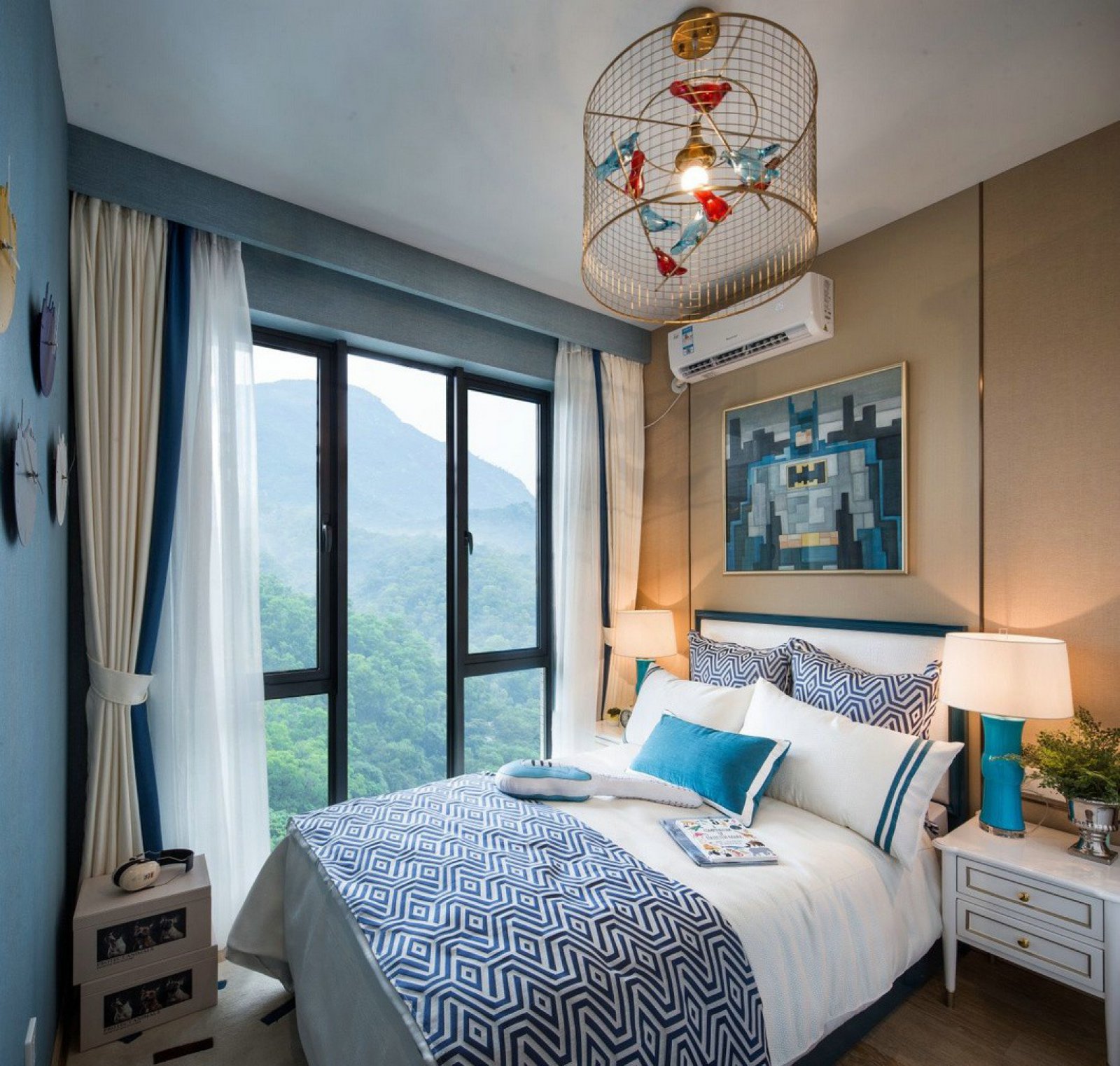 珠海凤凰溪谷法式混搭样板间-13