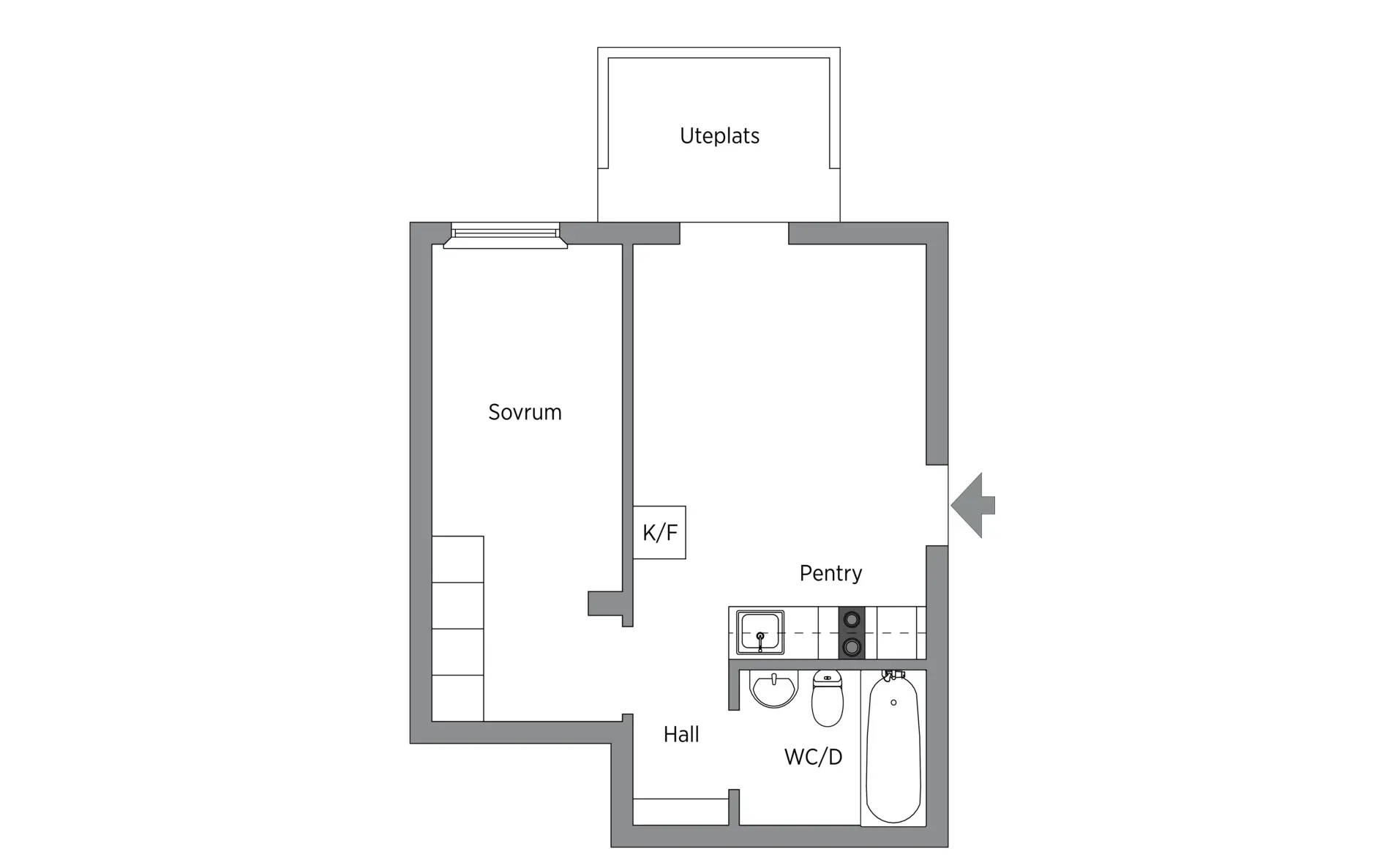 38m2 现代一居室 | 色彩碰撞的北欧风格魅力-14