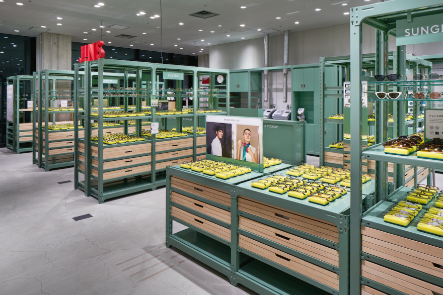 东京 ginza loft 商店的眼镜店设计-13