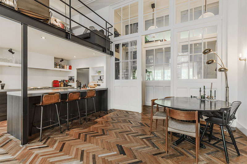 阿姆斯特丹双层阁楼 | 绿意盎然的孩子房-10