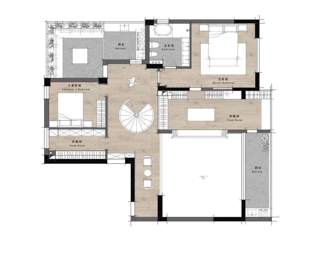 意犹未尽 | 徐弥设计 300m²跃层豪宅-17