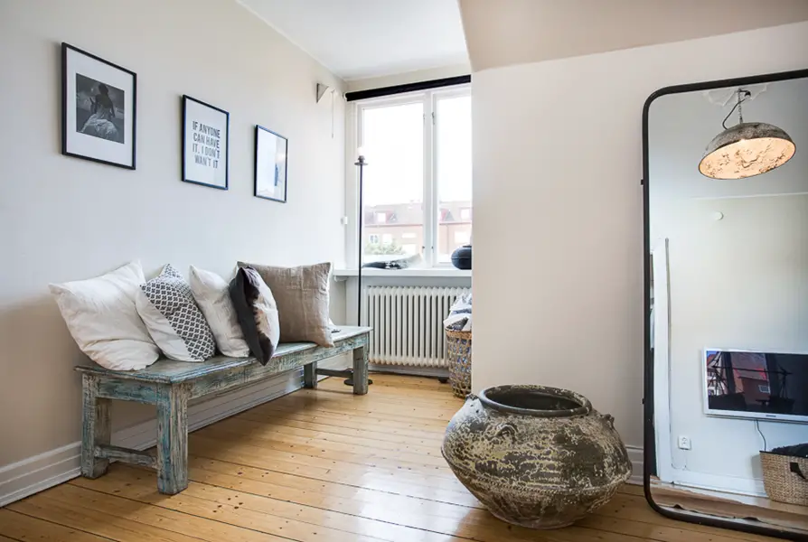 温馨民族风阁楼公寓设计-2