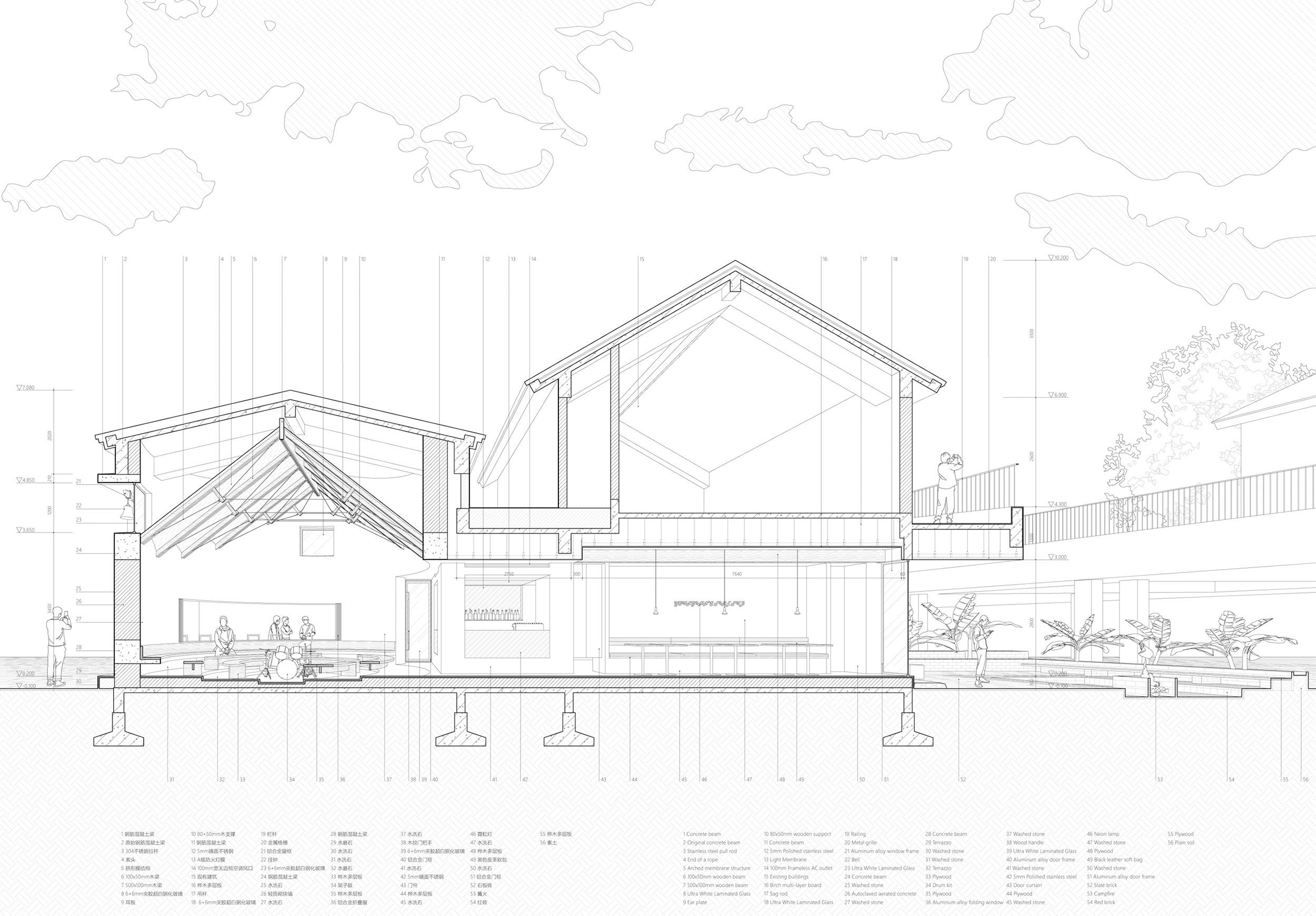 漾应的火塘上海蟠龙天地丨中国上海丨上海实在建筑设计工作室-6