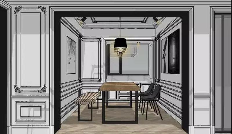 《新桥恋人》涵瑜设计，打造法式复古浪漫空间-27