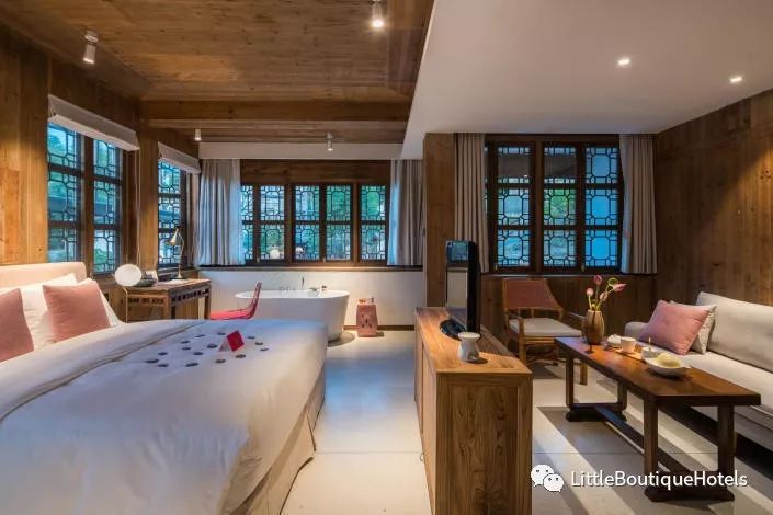 诗莉莉泛蜜月·青梅学社 | 8000㎡徽派园林中的浪漫温泉度假空间-67