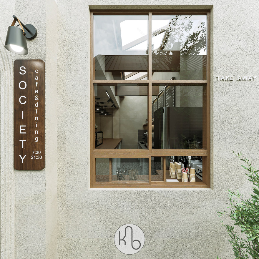 社会咖啡馆和餐厅丨越南胡志明市丨K&Bstudio-18