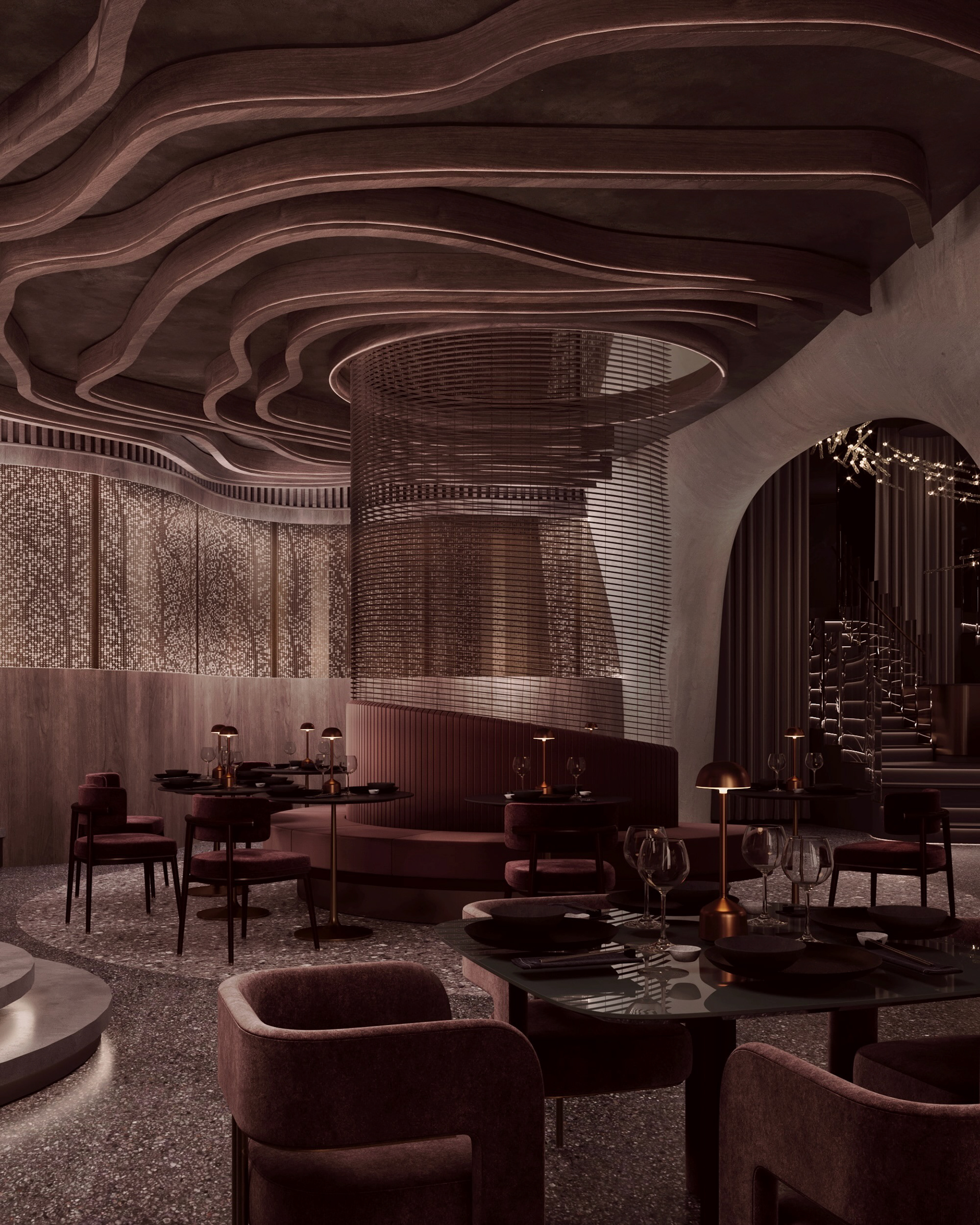 米兰多莫寿司店丨室内设计师Ashley Gadeova,Naos建筑公司-49