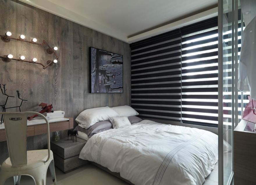 金属摇滚——个性工业质感宅 彩韵设计-10