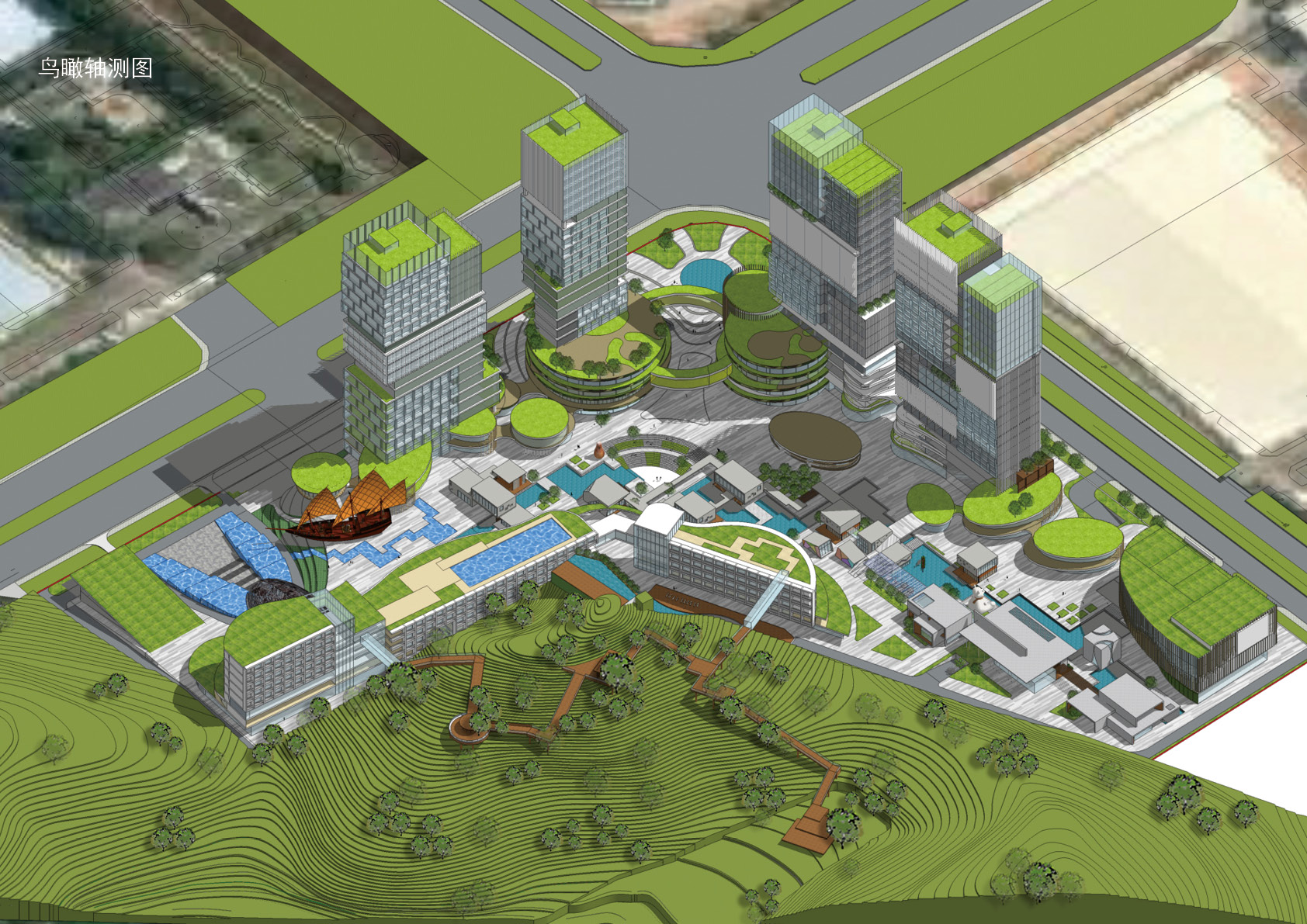 盈凯国际中心丨中国广东丨思为国际事务所,东篱环境-19