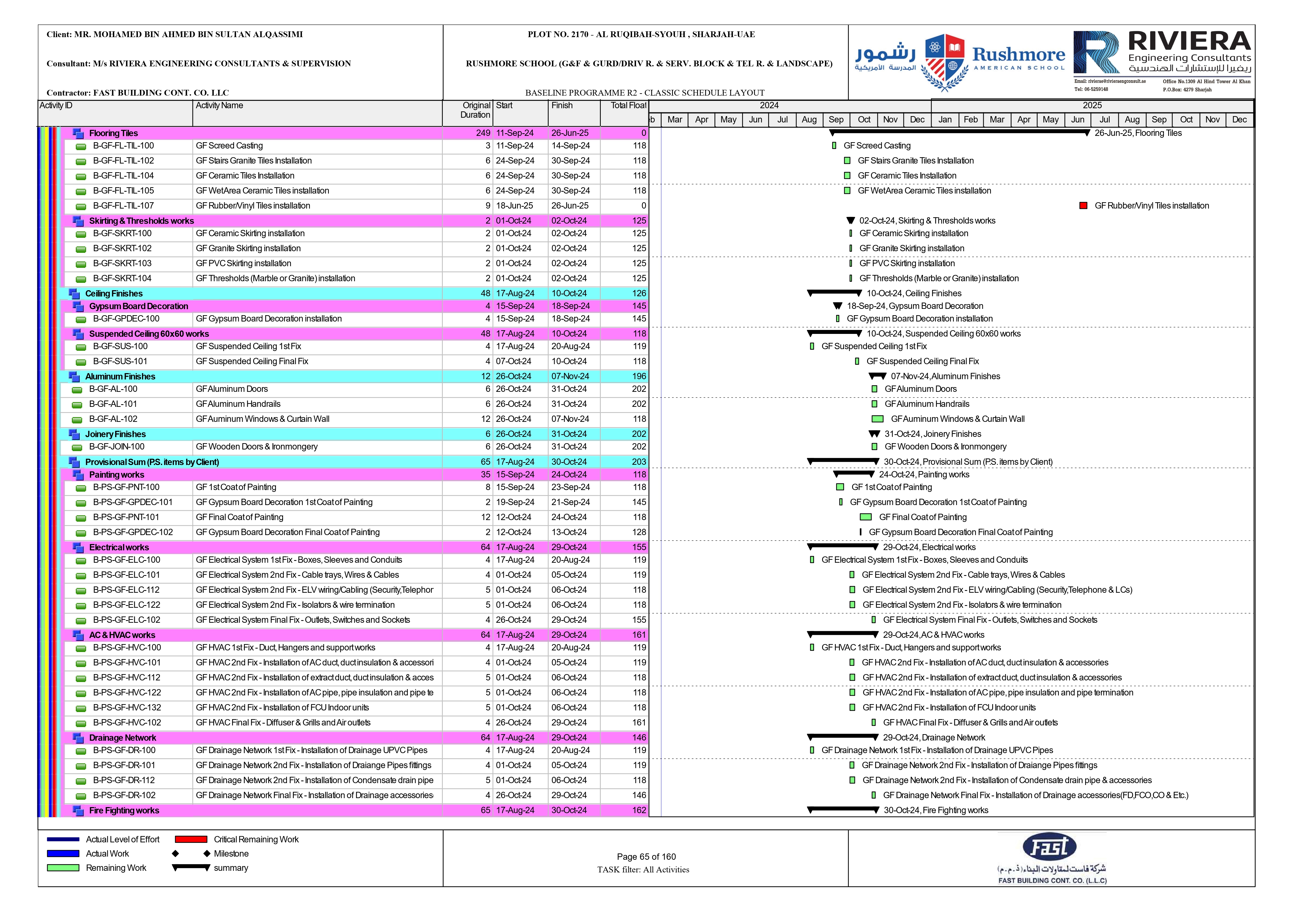 RUSHMORE SCHOOL - BASELINE R2 - CLASSIC SCHEDULE-18