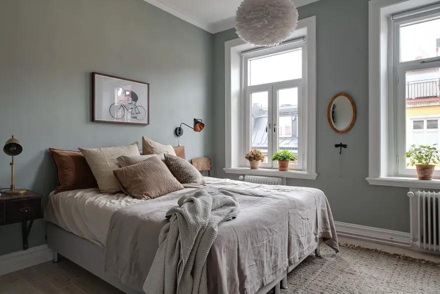 瑞典 1900 年老建筑开放式厨房改造-12