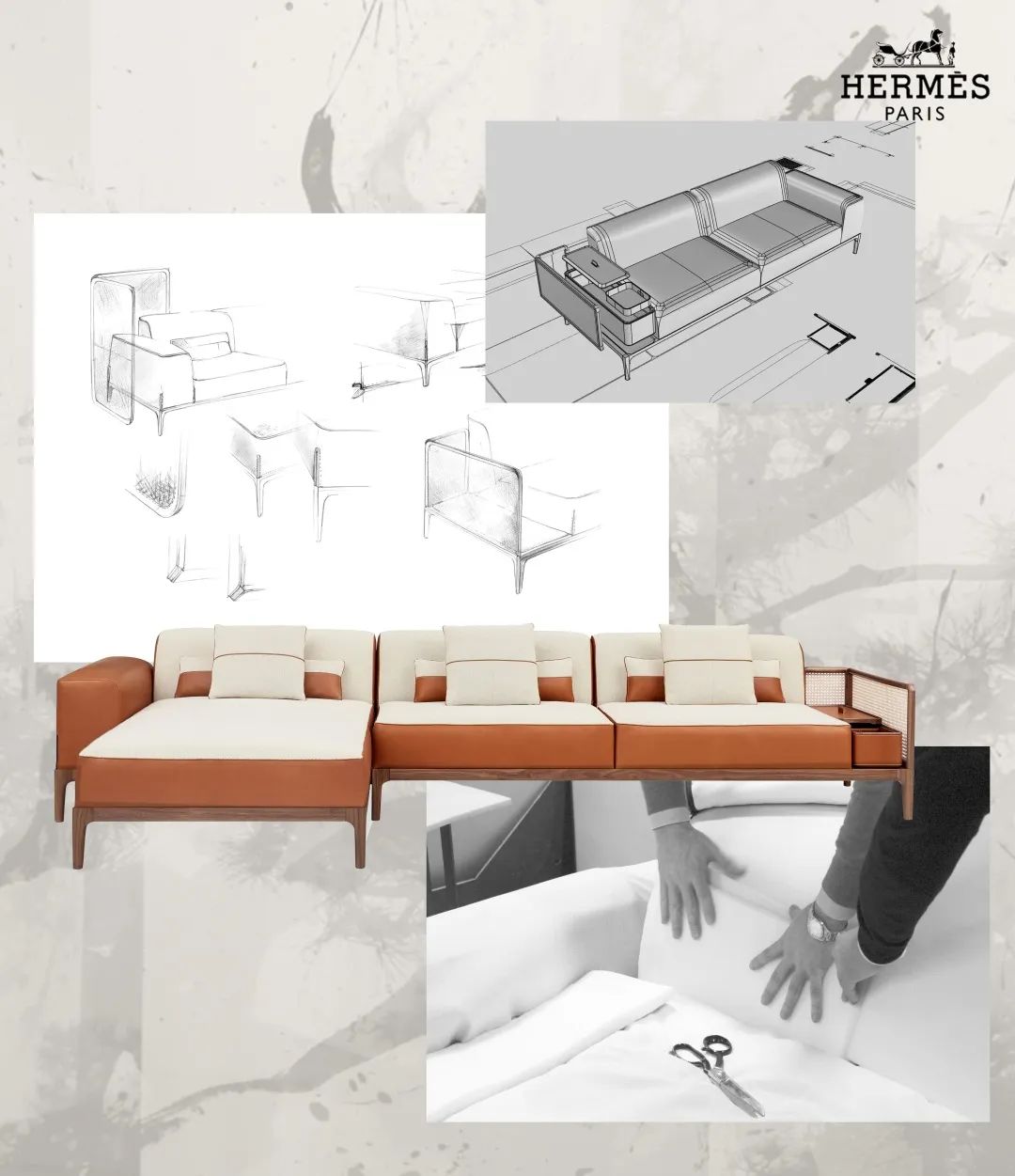 风华万象，经典爱马仕诠释现代轻奢大宅 | 自在设计-14