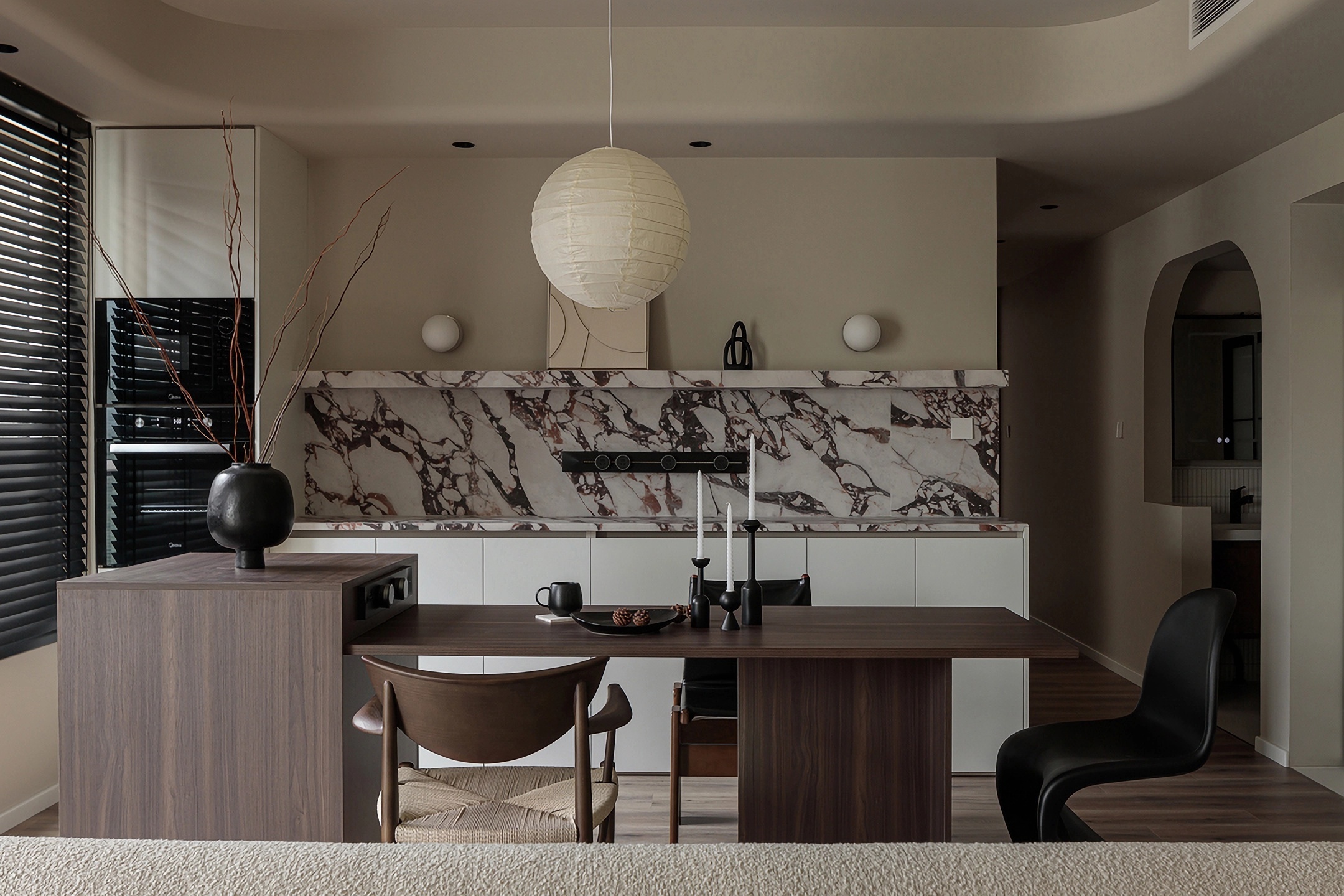 120m²中古侘寂 · 落地一套家居博主的家丨中国眉山丨壹佳一舍设计-12