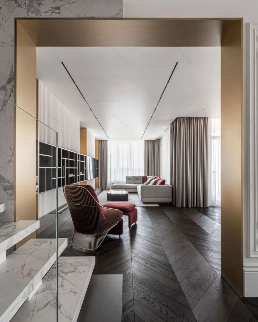 302㎡顶层复式住宅设计丨IQOSA Architect-15