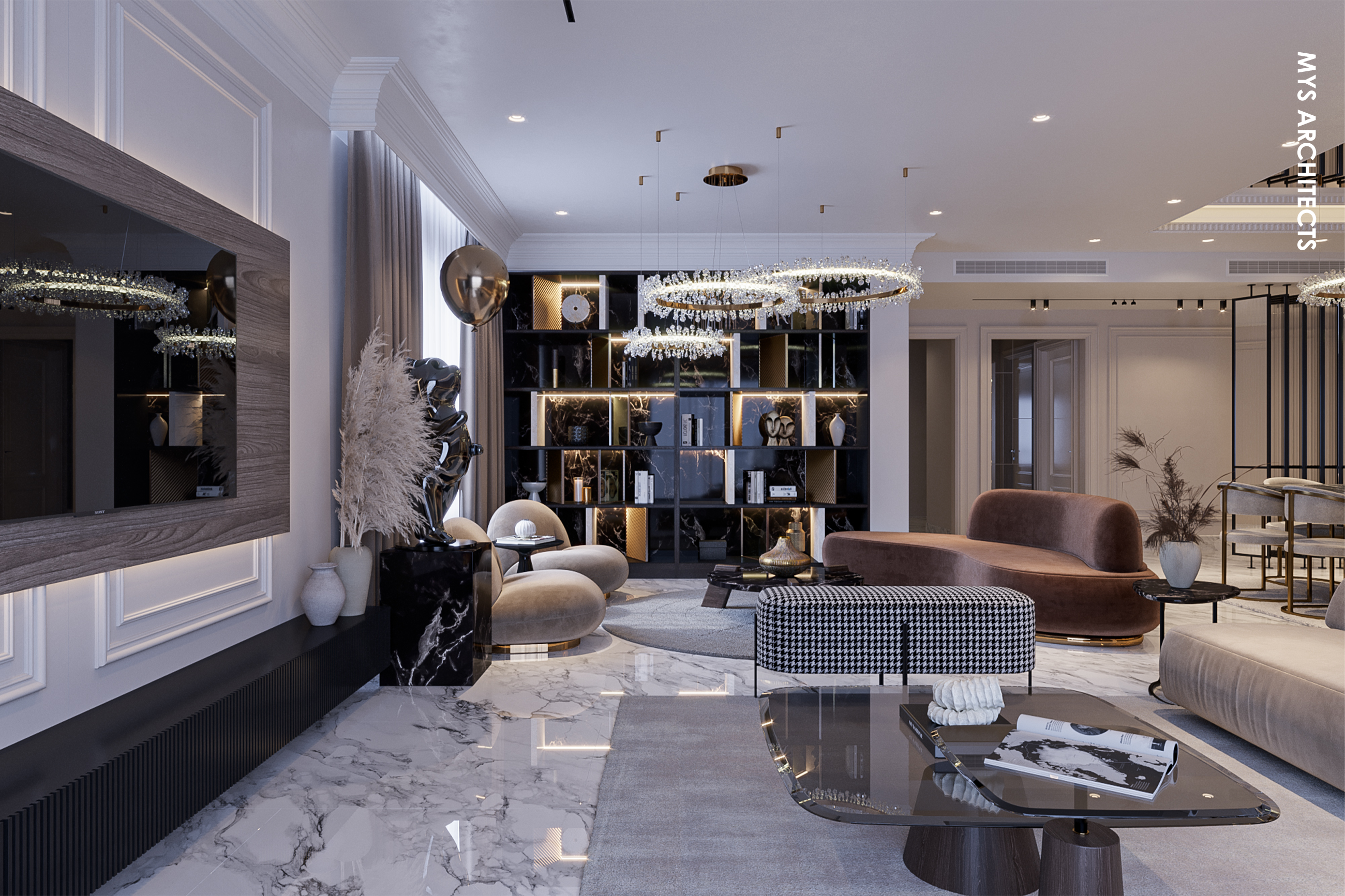 镜面反射度·私人住宅丨EgyptCairo丨MYS Architects-16