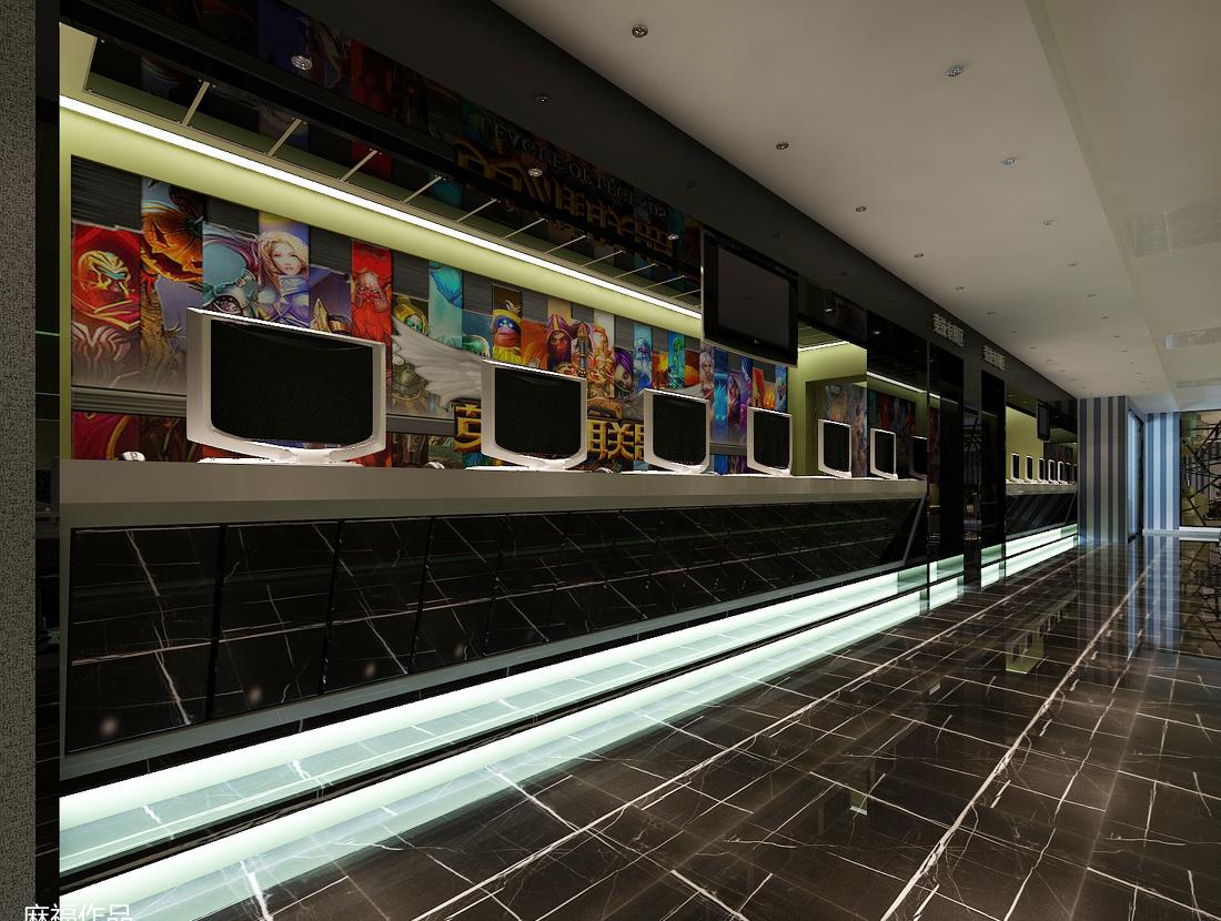 
昆区个性750㎡网吧 -6