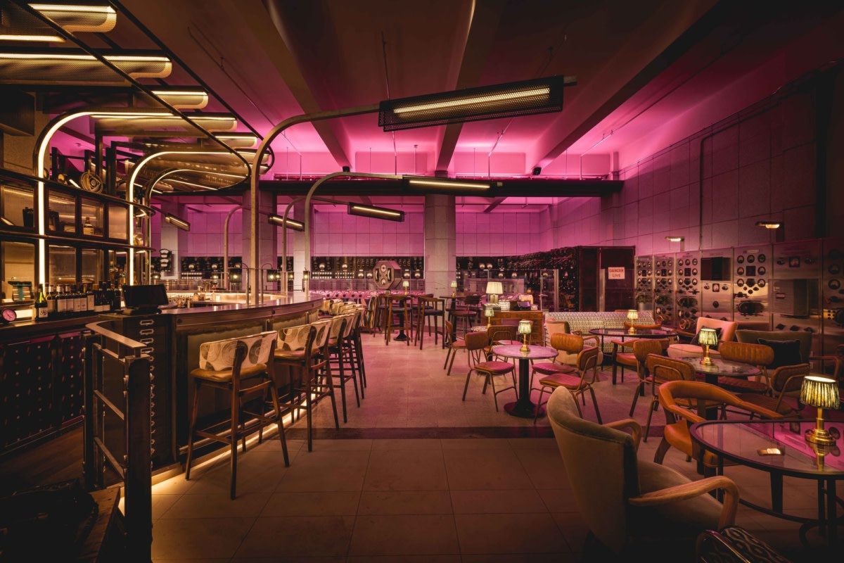 巴特西发电站控制室 B 酒吧丨英国伦敦丨Ellis Design Studio-16