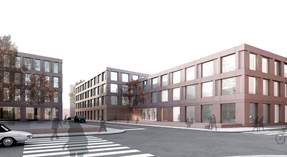 曼海姆大学新研究教学楼丨德国曼海姆丨Jan Kleihues与Johannes Kressner-0