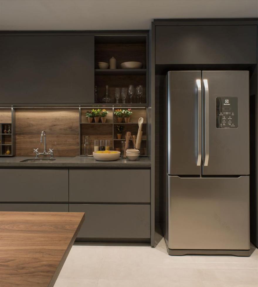 现代灰调公寓-10