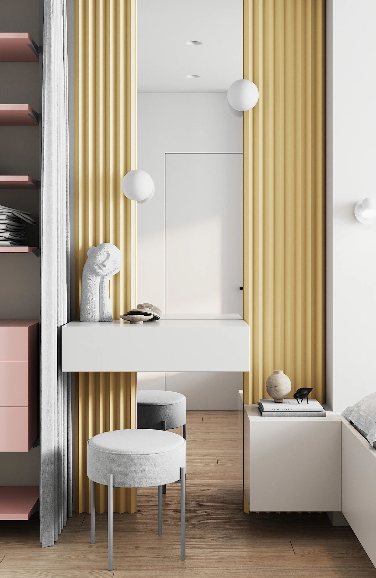 气质非凡的 80㎡空间设计丨Olga Bondar-89