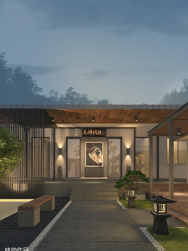 北戴河瑜伽小院——林设计师打造自然禅意空间-18