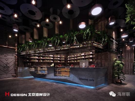 归本主义—吹响战斗的号角，蓝色时光网咖设计方案【北京海岸设计·1063期】-21