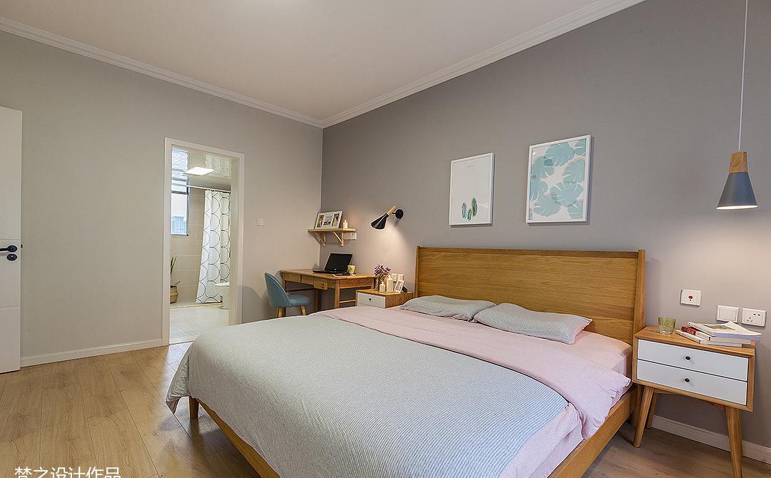 梵之设计丨平层丨悠悠的彩虹之家-18