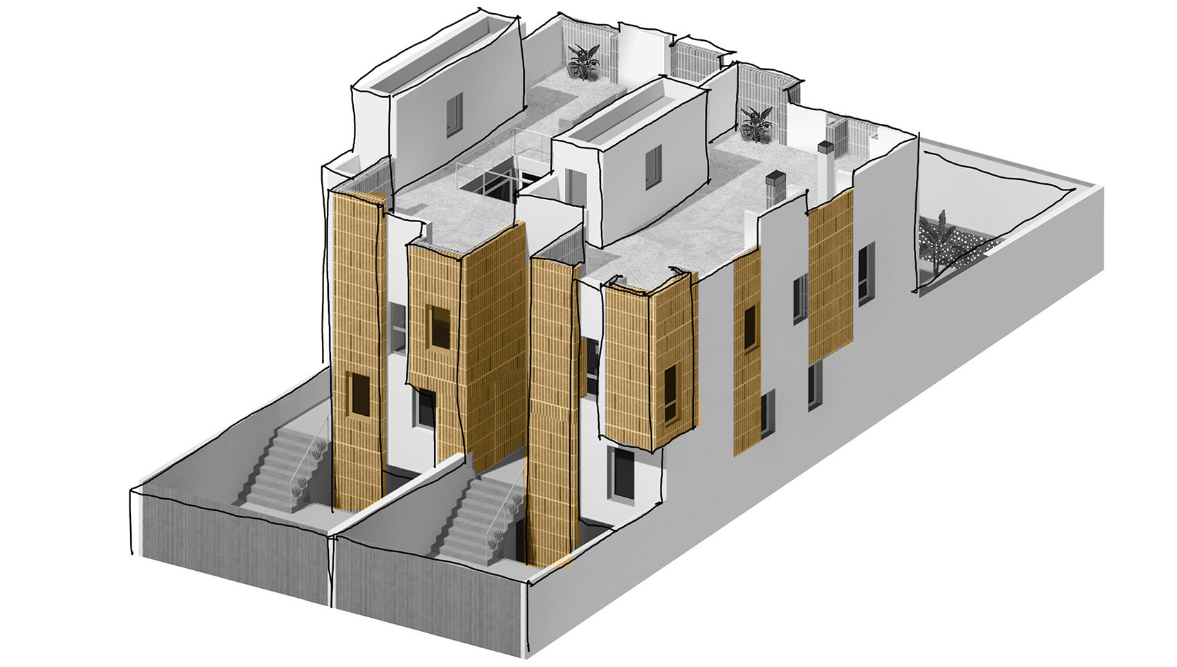 MONTECARMELO联排住宅，马德里 / OOIIO Architecture-56