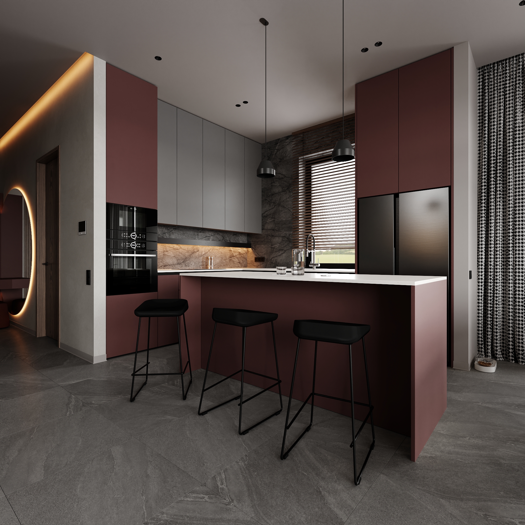 基辅简约风格住宅丨乌克兰基辅丨Bodes studio-9