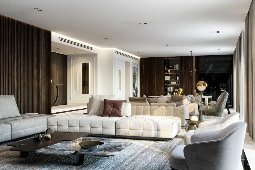 现代轻奢空间，演绎高级格调生活-11