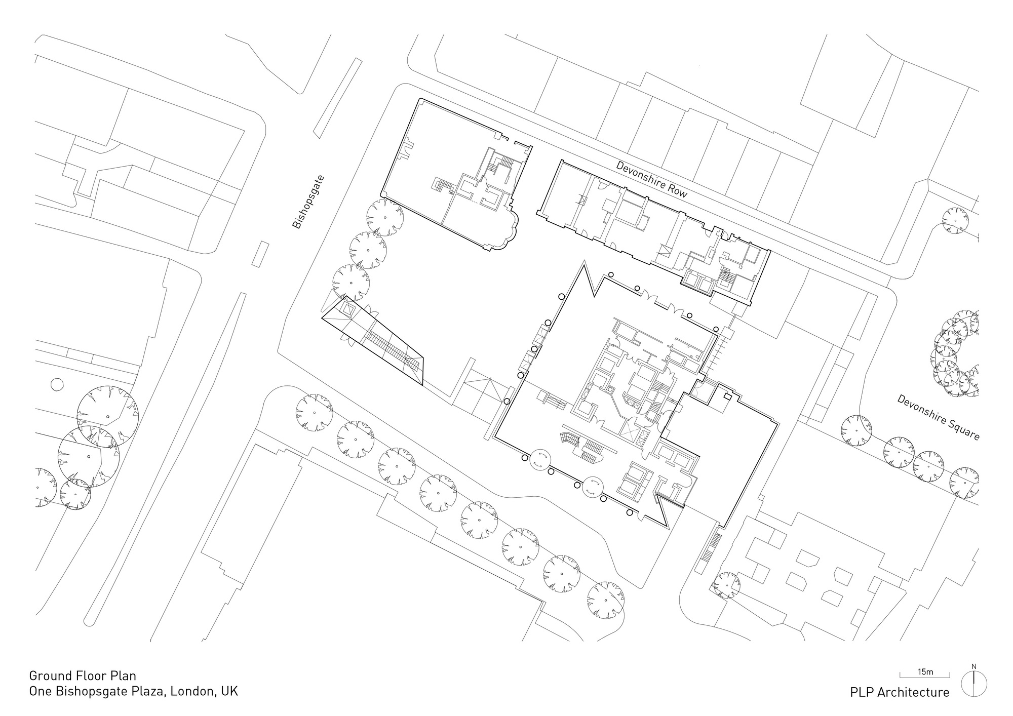 毕晓普门广场一号丨英国伦敦丨PLP Architecture-22