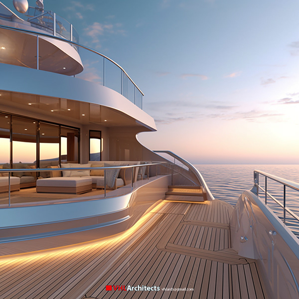 Ocean Monster Superyacht Futuristic SYF02-12