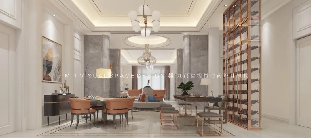 荣和尊府轻奢家居,低调奢华的艺术空间-12