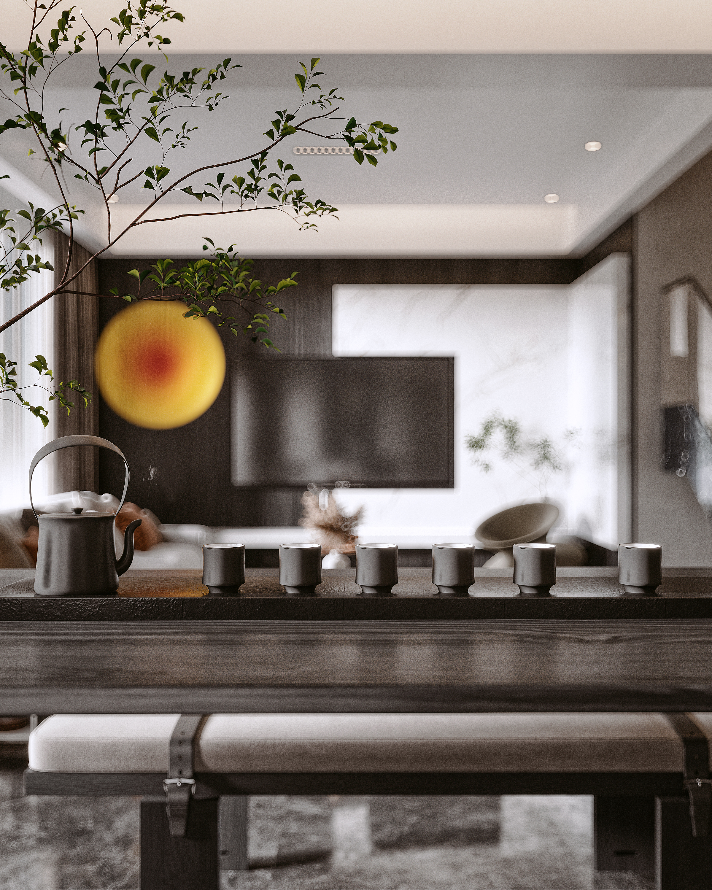 现代风格室内设计，3Dmax 技术打造完美空间-1