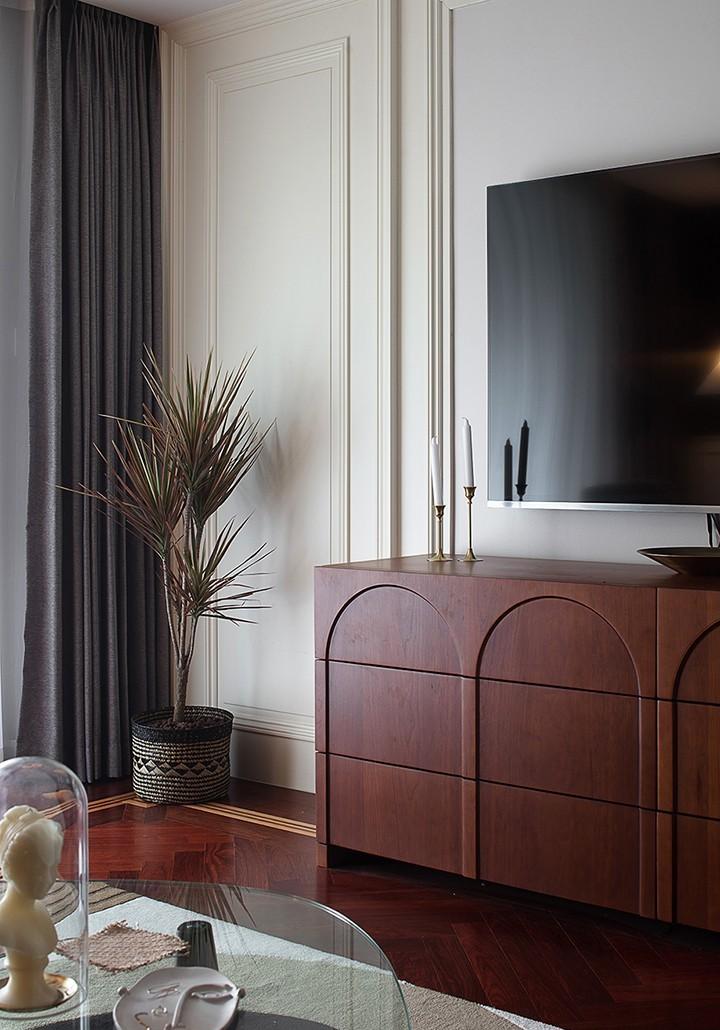 复古风情,拯救猪肝红地板的家居设计-10