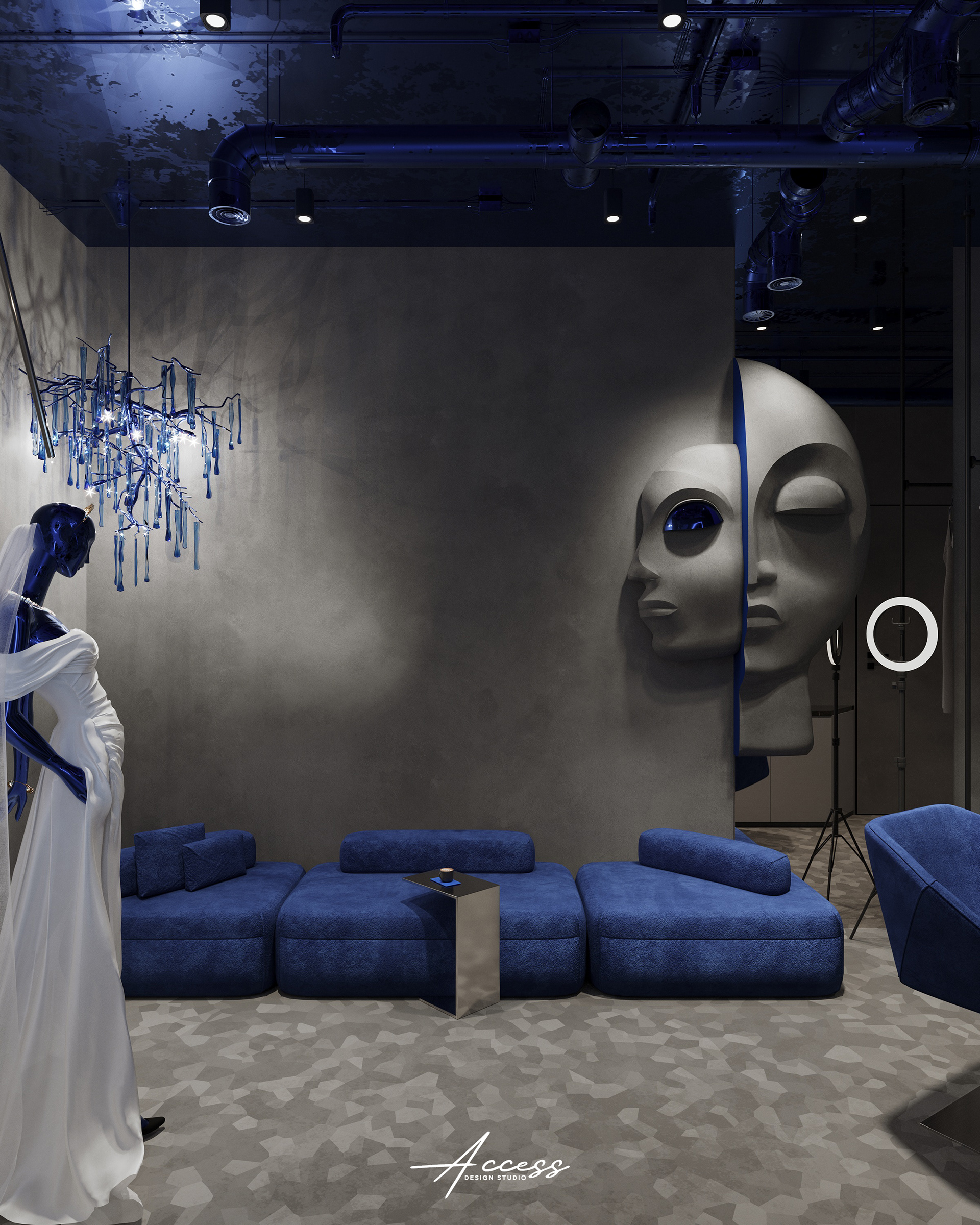 Nawras al Mullahi美容沙龙设计丨Access Design-39