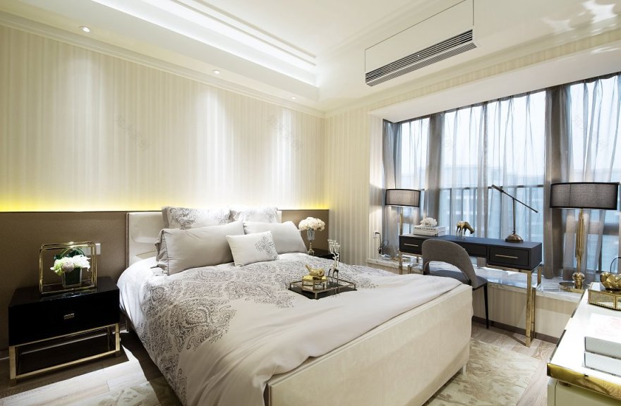 嘉华广场法式样板房 联智造营装饰设计-22