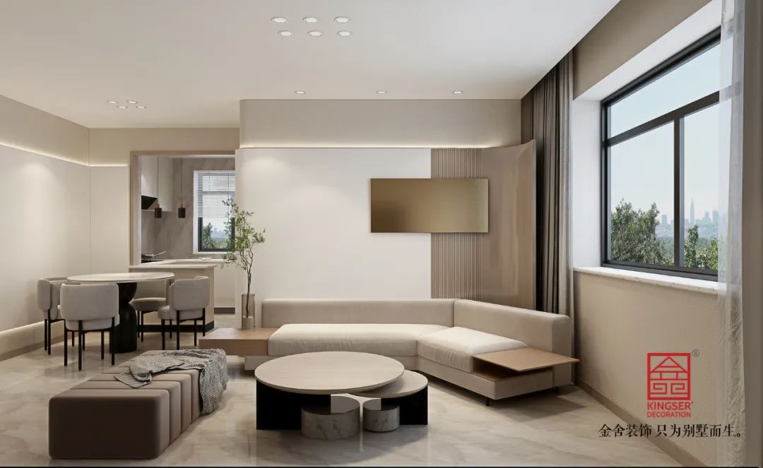 《对白》 现代风格家居设计丨金舍装饰-22