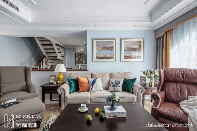 58万元四居及以上185平米装修案例-11